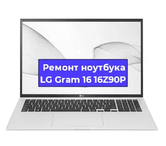 Замена hdd на ssd на ноутбуке LG Gram 16 16Z90P в Краснодаре